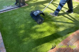 7 Common Mistakes Homeowners Make When Maintaining Artificial Turf in Singapore 2 ignoring-regular-brushing-7-common-mistakes-homeowners-make-when-maintaining-artificial-tur-in-singapore-artificial-turfing-greenage-landscaping-services-singapore